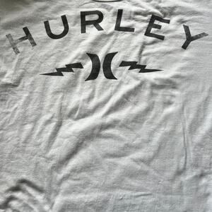 Hurley short sleeve cotton white men's XL T-shirt.